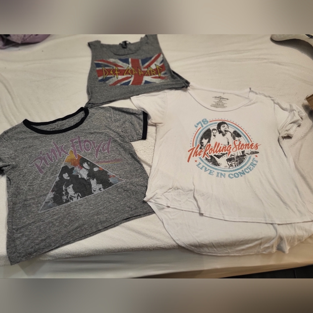Band Shirt Lot Size Medium